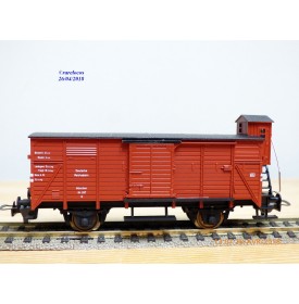 FLEISCHMANN 5355,  wagon couvert à guérite type G  DR   BO