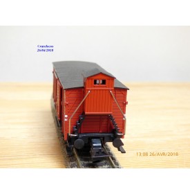 FLEISCHMANN 5350 wagon couvert DR BO