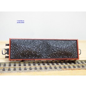 ELECTROTREN  1201, wagon tombereau chargé de charbon   RENFE   BO