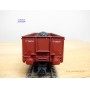 ELECTROTREN  1256, wagon tombereau typeX-1  Elos  chargé de charbon   RENFE   BO