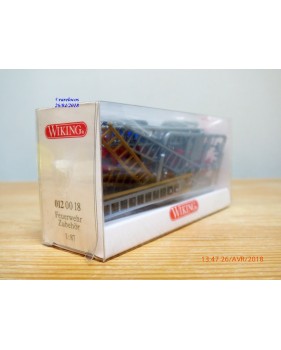 WIKING 012 00 18, accessoires de pompiers ( Feuerwehr Zubehôr )  BO  1/87  HO
