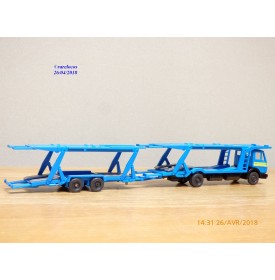 WIKING 27580, camion et remorque porte voitures    MERCEDES BENZ   1622  Neuf  BO  1/87  HO
