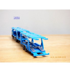 WIKING 27580, camion et remorque porte voitures    MERCEDES BENZ   1622  Neuf  BO  1/87  HO