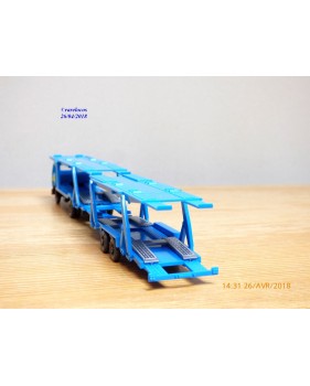 WIKING 27580, camion et remorque porte voitures    MERCEDES BENZ   1622  Neuf  BO  1/87  HO
