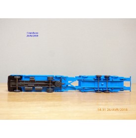 WIKING 27580, camion et remorque porte voitures    MERCEDES BENZ   1622  Neuf  BO  1/87  HO