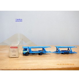 WIKING 27580, camion et remorque porte voitures    MERCEDES BENZ   1622  Neuf  BO  1/87  HO