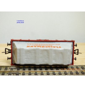 Fleischmann 5569,  wagon nettoyeur de voie type Kklmmo490  DB  neuf   BO