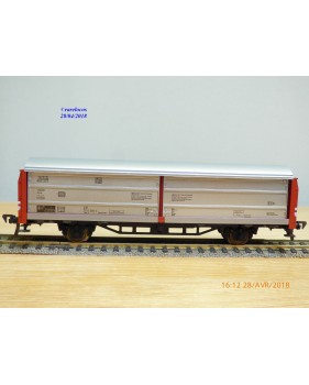 FLEISCHMANN 5335,  wagon couvert à parois coulissantes  type Hbis DB  neuf   BO