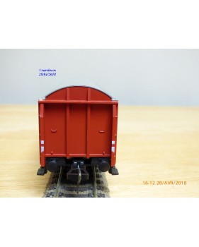 FLEISCHMANN 5335,  wagon couvert à parois coulissantes  type Hbis DB  neuf   BO