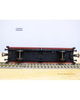 FLEISCHMANN 5335,  wagon couvert à parois coulissantes  type Hbis DB  neuf   BO