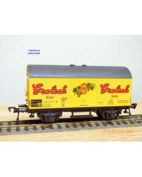 FLEISCHMANN 5045, wagon couvert type Hkrs   GROLSCH   NS     neuf   BO 