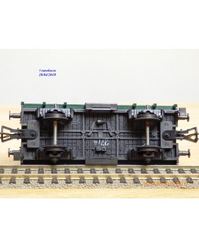 FLEISCHMANN 5201, wagon plat  avec support de flêche de grue    DB   neuf   BO