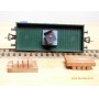 FLEISCHMANN 5201, wagon plat  avec support de flêche de grue    DB   neuf   BO