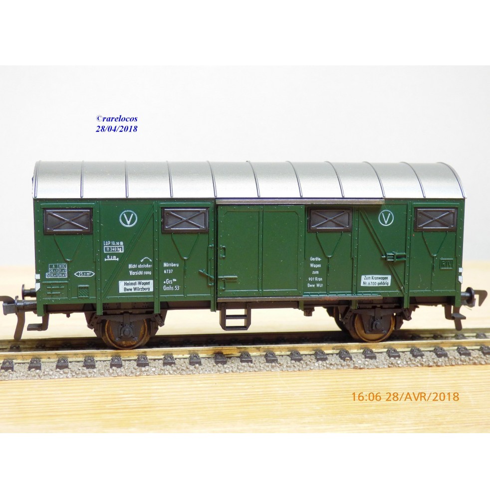 FLEISCHMANN 5207 wagon tombereau EUROP type 1215 SNCB BO