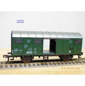 FLEISCHMANN 5339,  wagon atelier couvert  type Grs 204     DB  neuf   BO