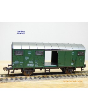 FLEISCHMANN 5339,  wagon atelier couvert  type Grs 204     DB  neuf   BO