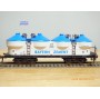 Fleischmann 5480,  wagon trémie silos à ciment  type Kkds 55   BAYERN  ZEMENT   DB    BO