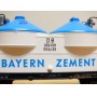 Fleischmann 5234 wagon plat porte conteneurs Lbs 598 World Travel Agency DB BO