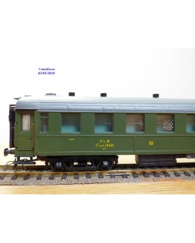 France Trains  260 ,  voiture mixte 3 Cl./buffet DYLE et BACALAN  type C 4 syfi  PLM  neuf   