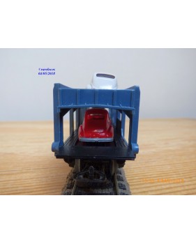 JOUEF  M654, wagon porte autos type Hzf  chargé de 6 voitures   SNCF  neuf   BO