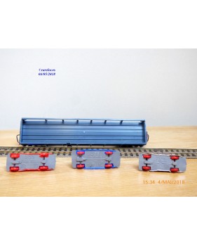 JOUEF  M654, wagon porte autos type Hzf  chargé de 6 voitures   SNCF  neuf   BO