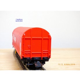Roco 46940, wagon couvert  type Shimmns-tu 710     DB   Cargo  neuf    BO