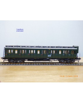   FLEISCHMANN 5085, voiture à guérite  type Gas 12701  2 Kl.    KPEV    BO