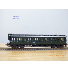   FLEISCHMANN 5085, voiture à guérite  type Gas 12701  2 Kl.    KPEV    BO
