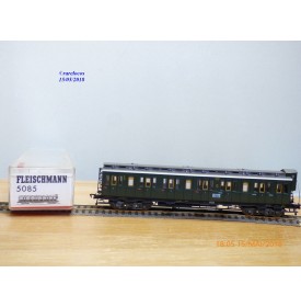   FLEISCHMANN 5085, voiture à guérite  type Gas 12701  2 Kl.    KPEV    BO