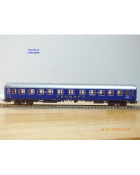 RÖWA ????, voiture couchettes de 2 ème classe   type Bctüm 256  TOUROPA   DB  BO