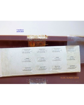 RÖWA ????, voiture couchettes de 2 ème classe   type Bctüm 256  TOUROPA   DB  BO
