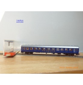 RÖWA 2304 wagon plat chargé de 2 conteneurs LESAGE  DB BO 