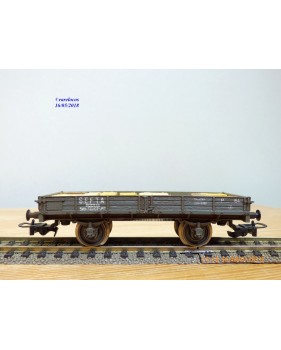 RIVAROSSI  2085,  wagon plat  type P  SEFTA  