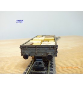 RIVAROSSI  2085,  wagon plat  type P  SEFTA  