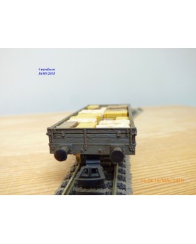 RIVAROSSI  2085,  wagon plat  type P  SEFTA  