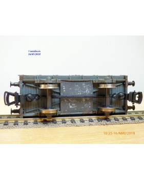 RIVAROSSI  2085,  wagon plat  type P  SEFTA  