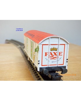 LILIPUT 235 61, wagon couvert type Gklm  FAXE   DSB   BO