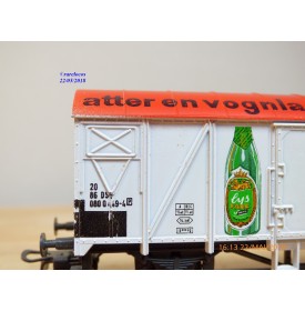 LILIPUT 235 61, wagon couvert type Gklm  FAXE   DSB   BO