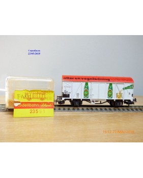 LILIPUT 235 61, wagon couvert type Gklm  FAXE   DSB   BO