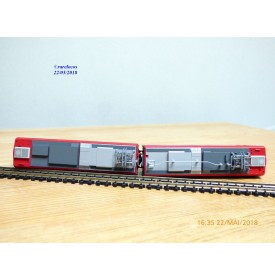 KATO 10-327, rame automotrice Eurostar 8 éléments BO