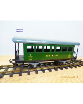 BUCO 8683 . 2, voiture de 2/3 ème classe  SBB  