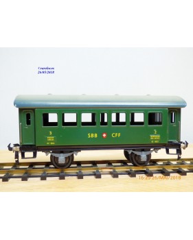 BUCO 8693 . 2, voiture de 2/3 ème classe  SBB  