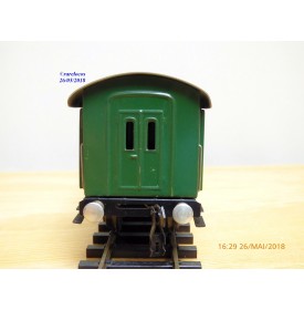 BUCO 8626, voiture de 2 ème classe avec éclairage intérieur et feu de fin de convoi  SBB  BO