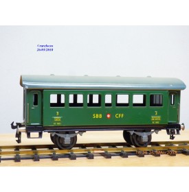 BUCO 8693 . 2, voiture de 2/3 ème classe  SBB  