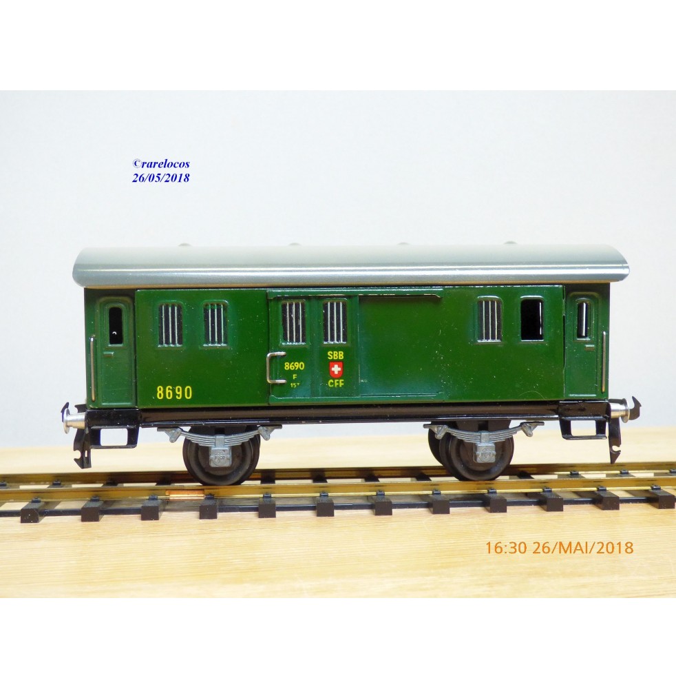 BUCO 8690 . 2, fourgon à bagages  SBB  