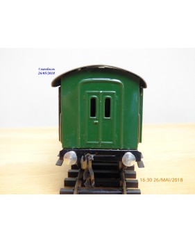 BUCO 8626, voiture de 2 ème classe avec éclairage intérieur et feu de fin de convoi  SBB  BO
