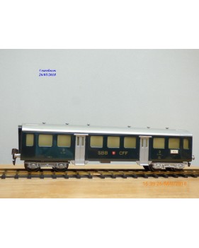 HAG Voiture allégée de 3 ème classe type C40 SBB 