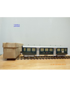 HAG Voiture allégée de 3 ème classe type C40 SBB 