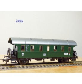FLEISCHMANN 1554, voiture  2 Kl. type  Blwe  Donnerbuchsen   DB  neuf   BO 