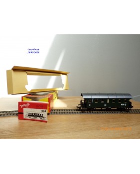 FLEISCHMANN 1554, voiture  2 Kl. type  Blwe  Donnerbuchsen   DB  neuf   BO 
